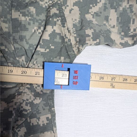 US Army Combat Uniform Jacket Mens Large Regular ACU Digital Camo Military Coat - Picture 6 of 6